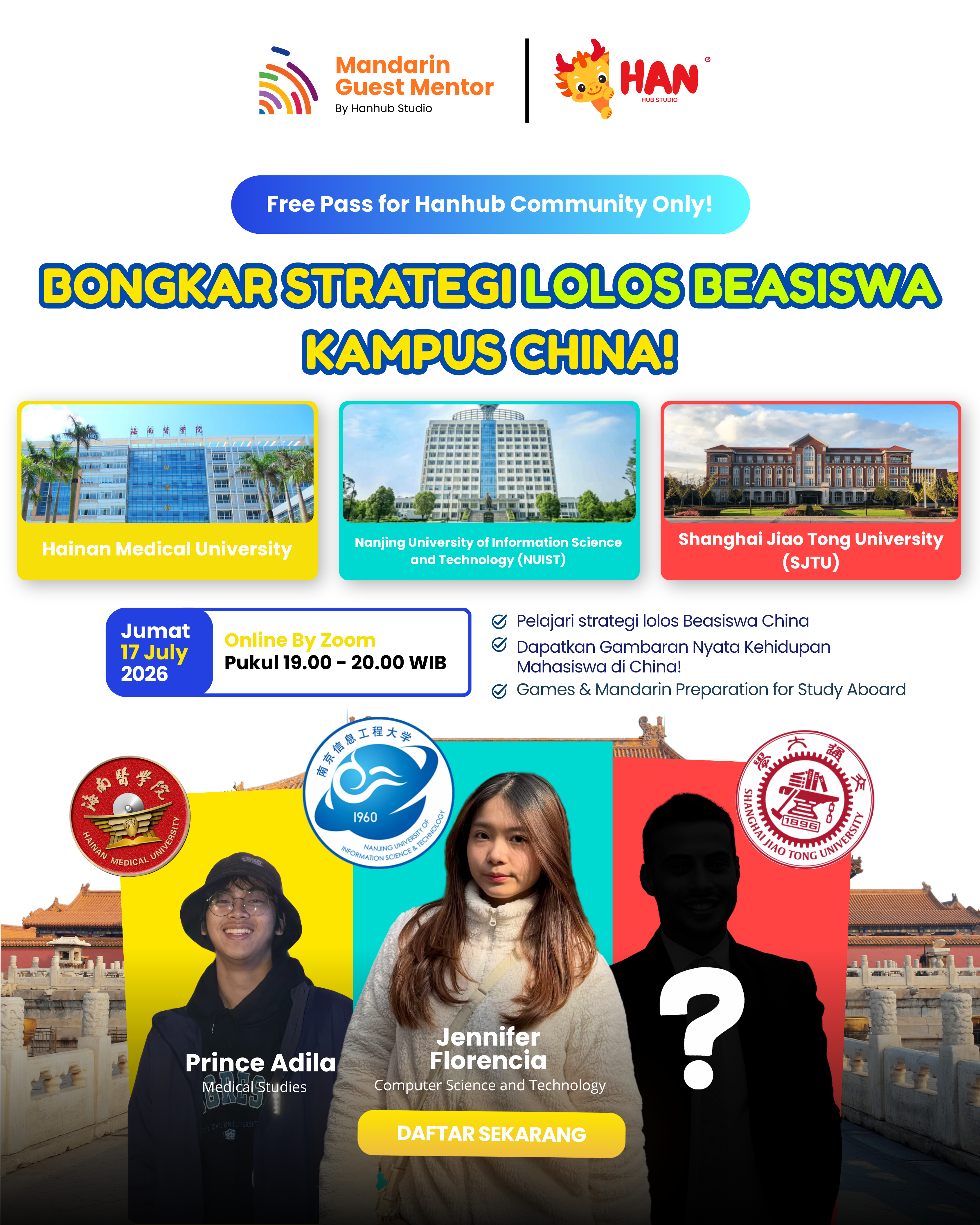 Kegiatan belajar Mandarin bersama Hanhub